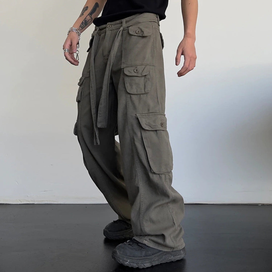 DRIPORA® Comfy Relaxed Cargo Pants