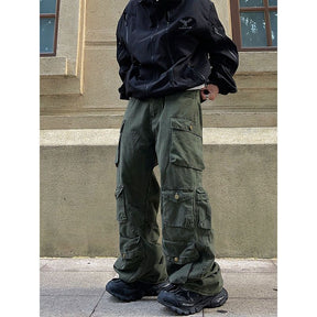 DRIPORA® Multi-pocket baggy streetwear pants