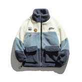 DRIPORA® Stitched Comfy Polar Fleece Sweater