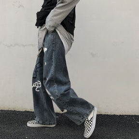 DRIPORA® Grafitti 90s Jeans
