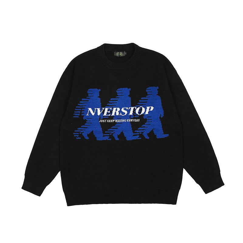 DRIPORA® "NEVER STOP" Grind Sweater