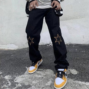 DRIPORA® Hip Hop Star Lettering Pants