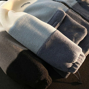 DRIPORA® Stitched Comfy Polar Fleece Sweater