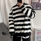 DRIPORA® Classic Striped Sweatshirt